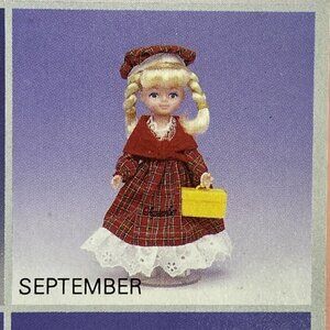 Calendar Girl Vintage 1991 Brinn’s September‎ NOS Blond Hair Lunch Box